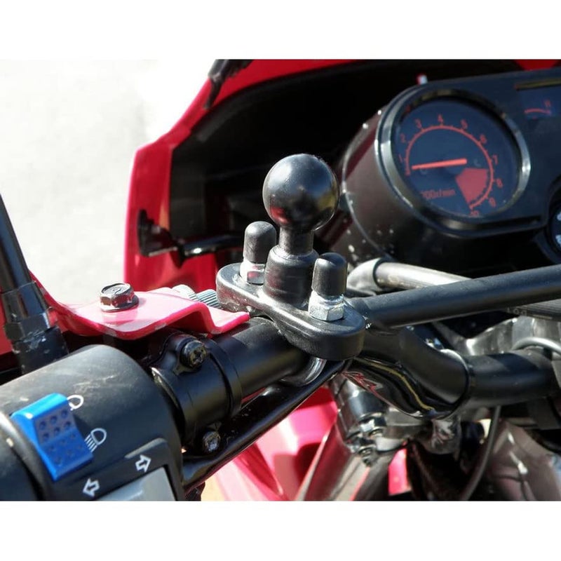 RAM MOUNTS Handlebar U-Bolt Base for Rails 0.5" to 1" in Diameter RAM-B-231U with B Size 1" Ball - Image 3